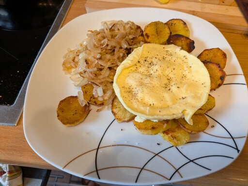 Schnelles Omlette aus der Mikrowelle 